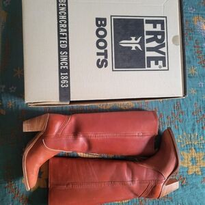 1980s 1990s Frye Leather Riding Boots
